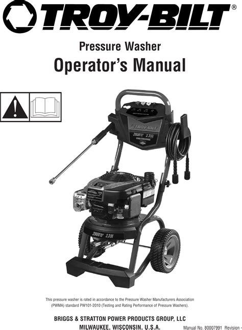 troy bilt user manual